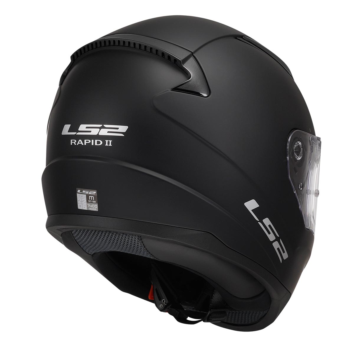 LS2 RAPID 2 MAT SİYAH